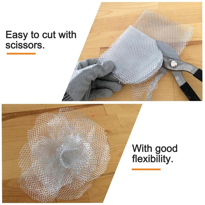 SOTEE Aluminum Wire Mesh Roll 15.7 Inch x 16.4 Foot for Sculpting Clay, Ideal for DIY Projects, Window Screen - Image 2